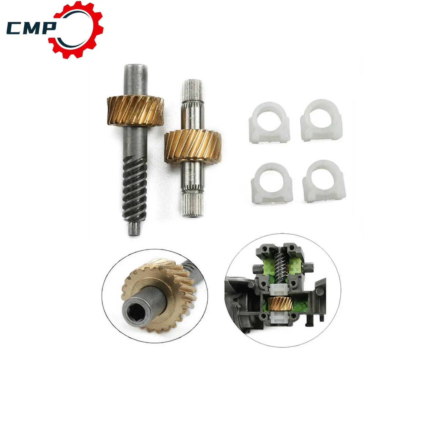 

New Convertible Top Latch Motor Gear Repair Kit 67618370816 For BMW E36 E46 E64 1993-2005 Convertible 318i Convertible