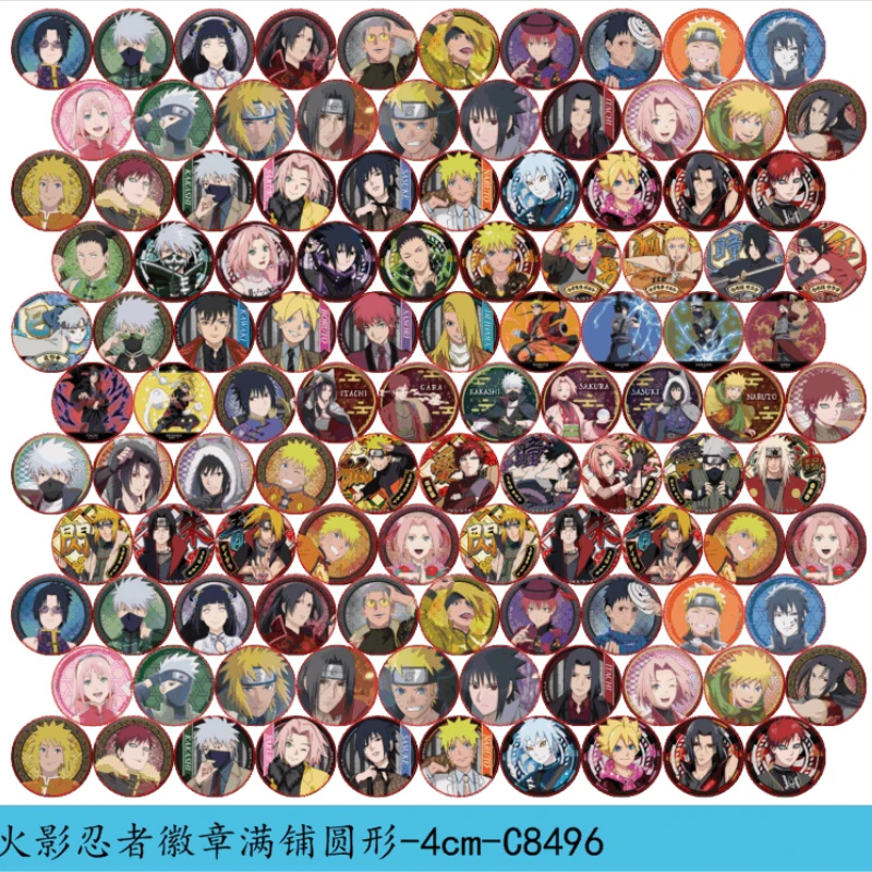 Anime japonês uma peça caçador remendo acrílico 2/4/6/8cm duplo transparente artesanal diy pp clipe chaveiros material acessório