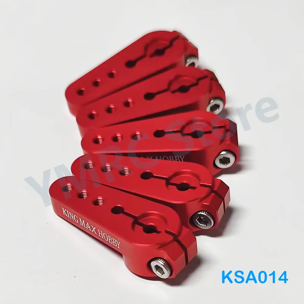 5PCS KingmaxKSA014 metal servo arm 15T tooth large servo arm aluminum alloy servo arm for car use