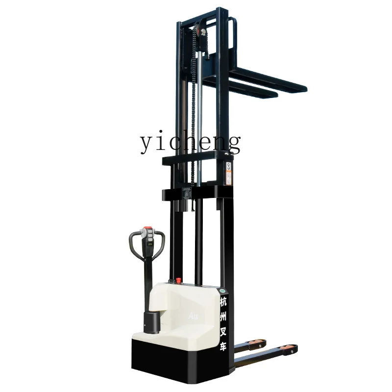 

ZF Mini Pallet Stacking Truck All-Electric Forklift Storage Shelf Machine Forklift