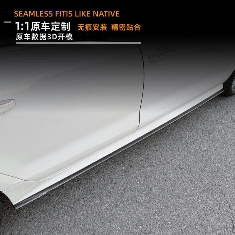 Suitable for AudiA7 S7 C7 Sline 2011-2017Side Skirt Spoiler Small Surround Exterior Modification