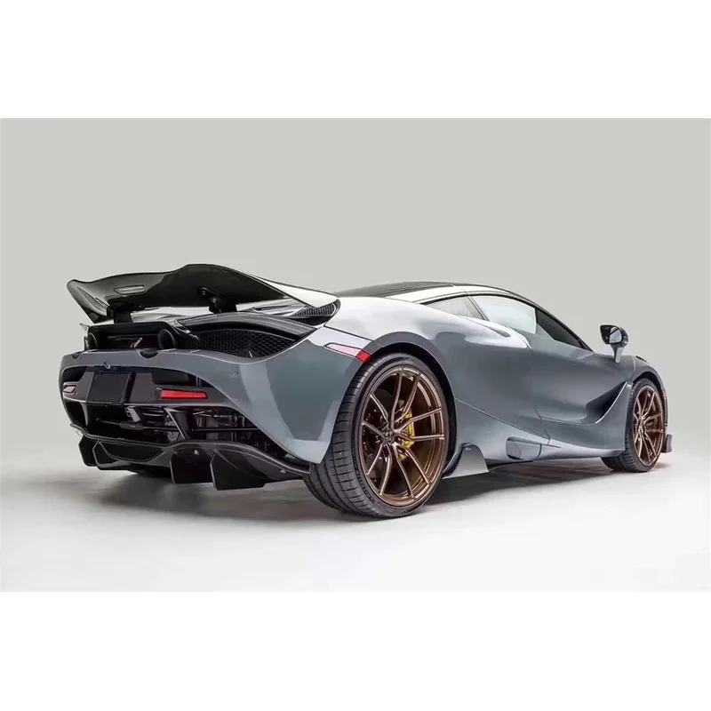 For 720S Front Lip Side Skirt Rear Lip Fender Engine Hood Carbon Fiber Body Kit