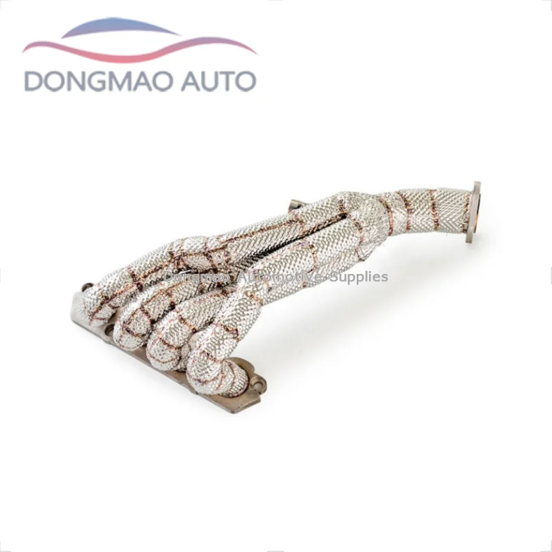 Suitable for Mazda MX-5 ND 2.0 2018-2023 stainless steel manifold exhaust pipe and heat shield retrofit exhaust system
