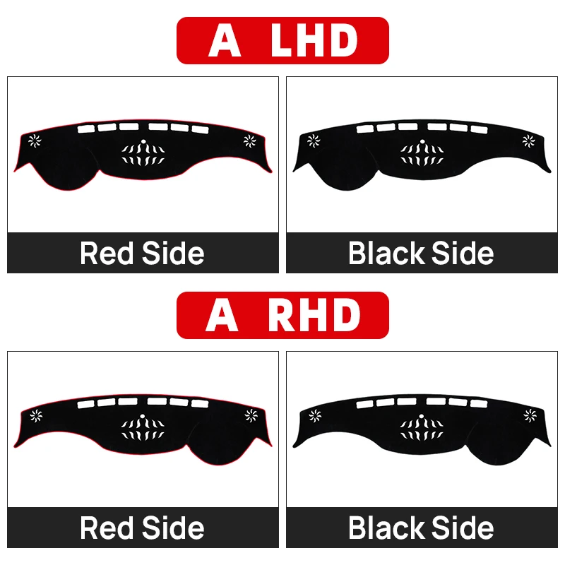 For Nissan Patrol Y62 Armada 2010-2015 2016 2017 2018 2019 2020 2021 2022 2023 Car Dashboard Cover Mats Avoid Light Pad Carpets