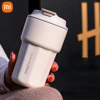 Xiaomi Daily Element 420ml Thermos Portable Coffee Mug 316 Stainless Steel Safety Seal Large Caliber Storage Vacuum Flasks Cup