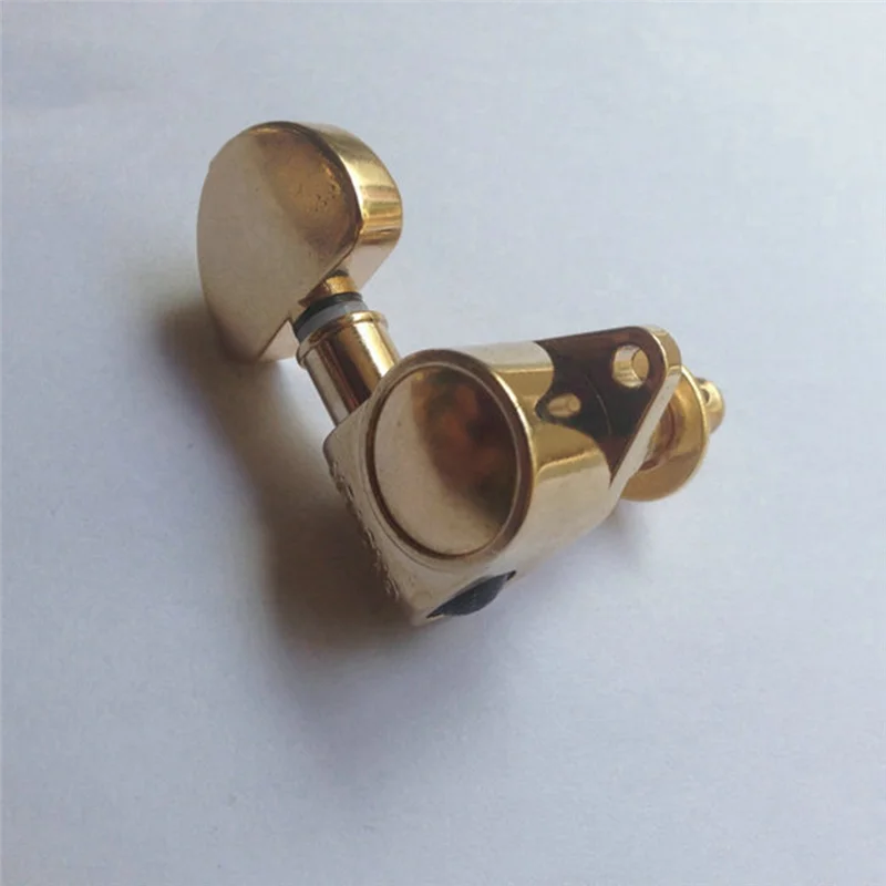 A48F-6Pcs الصف الغيتار سلسلة المقبض ل غروفر سلسلة اللفاف المستقبلون آلة رؤساء للجيتار الكهربائي الصوتية