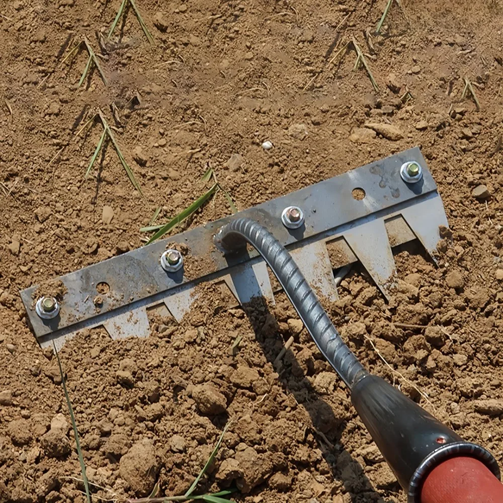 5/6/7/8 في سن المراهقة إزالة الأعشاب الضارة الحديد مسمار أشعل النار مجرفة معدنية قابلة للفصل لحديقة الزراعية الحراثة إزالة الأعشاب الضارة زراعة الخضروات القش مجرفة #6