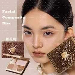 Girlcult NEW Series Face Integrated Palette Pearl Matte Highlights Blush Brighten Contour Makeup Facial Composite Disc Palette