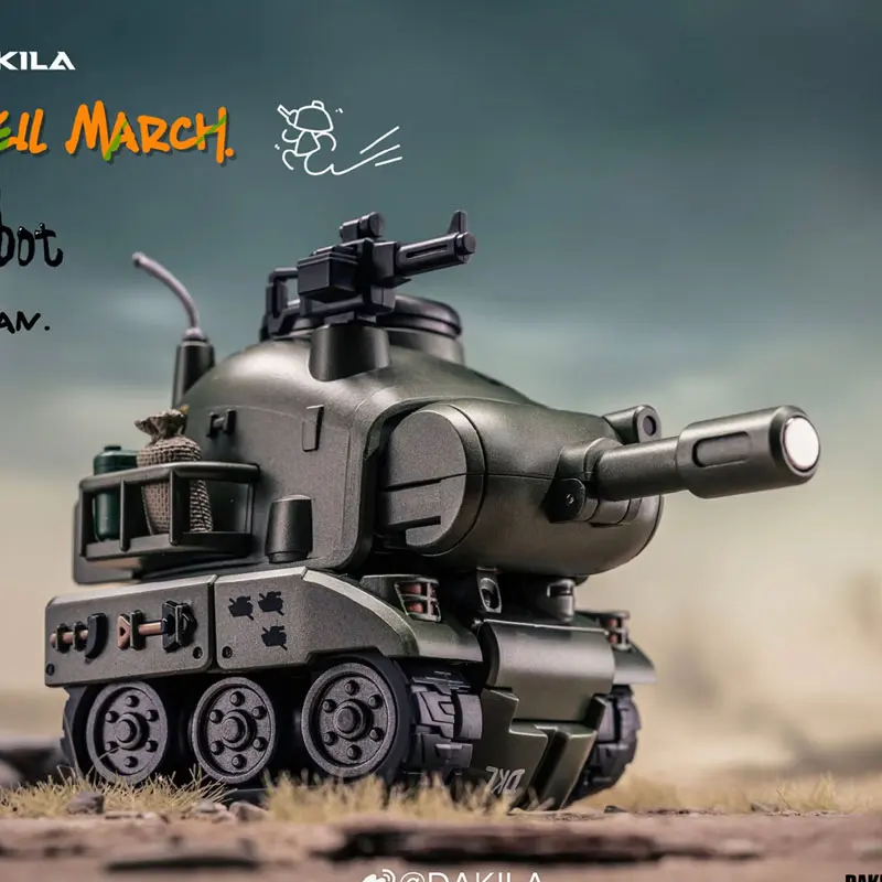 Nieuwe DAKILA DAFTBOTS-serie D01 LVAN Tank Mecha Transformatie Robot Action Figure Model Collectible Toy Gift