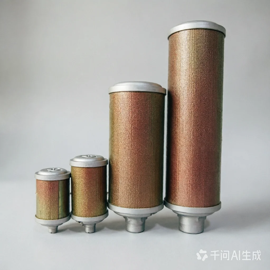 1PCS Industrial Exhaust Filter  Muffler, 1