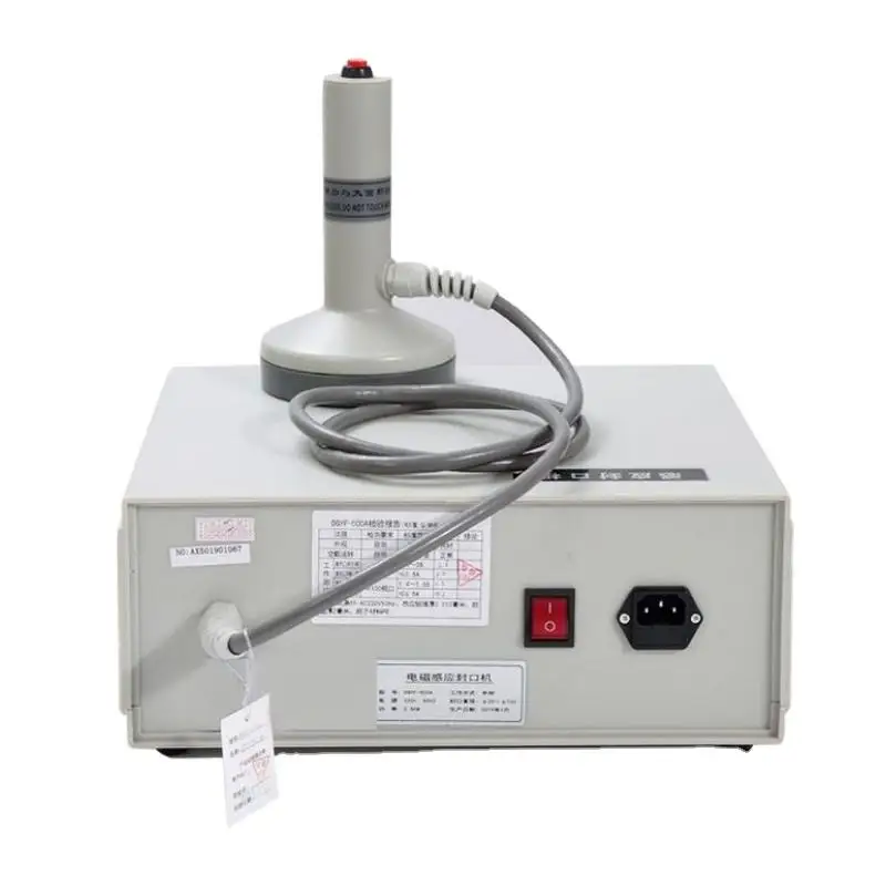 Mesin Penyegel Frekuensi Tinggi Manual Portabel Penyegel Induksi Botol Plastik Genggam Mesin Penyegel Aluminium Foil untuk