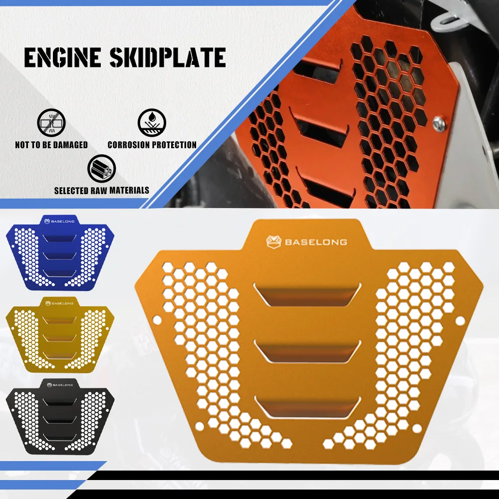 

New FOR 790 890 Adventure R S ADV R/S 2018-2023 Motorcycle Accessories Skid Plate Engine Guard Chassis protector Cover Crap Flap