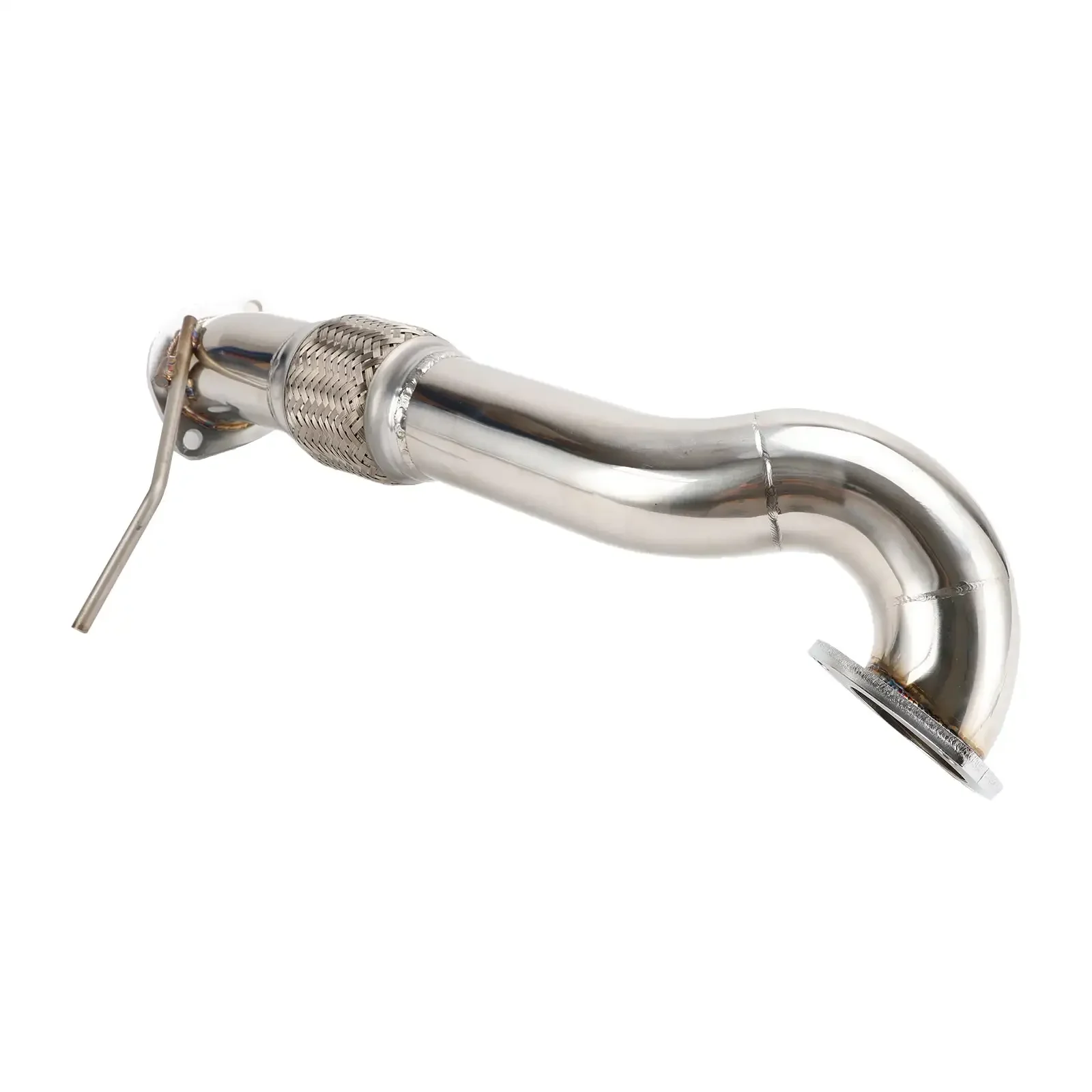 Downpipe di scarico collettore di scarico in acciaio inossidabile personalizzato da 3 pollici per Audi S3 8L Tt 8N Mk1 1.8T 225 Bhp