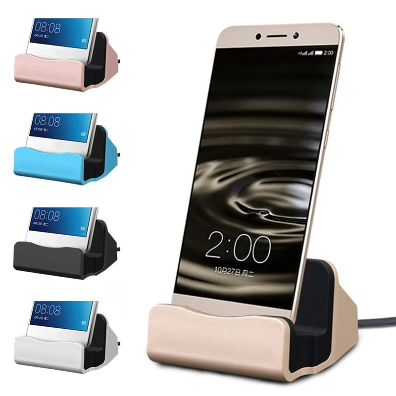 

Type-C USB Phone Charger Dock Stand Station Charging For Huawei Y8P P40 P30 P20 Lite Honor 9X 20 10 9 8 Docking Desktop Cradle