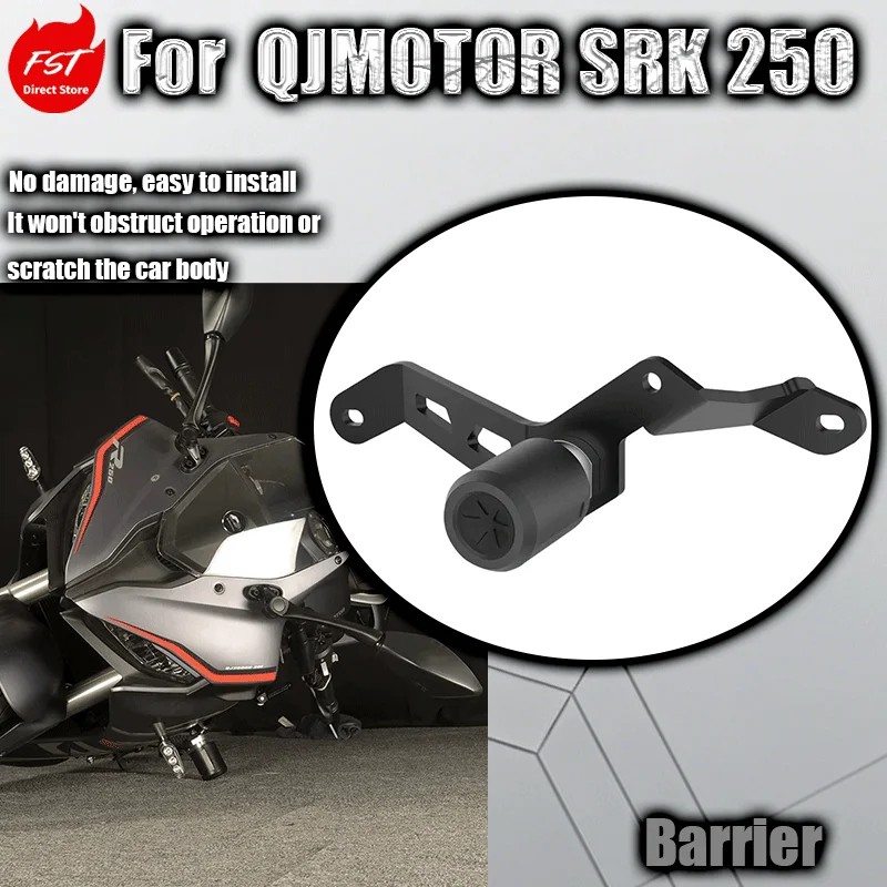 

Fit for QJMOTOR SRK 250 250mini Bumper Guard, Racing Crash Bar & Frame Slider Modified Accessories