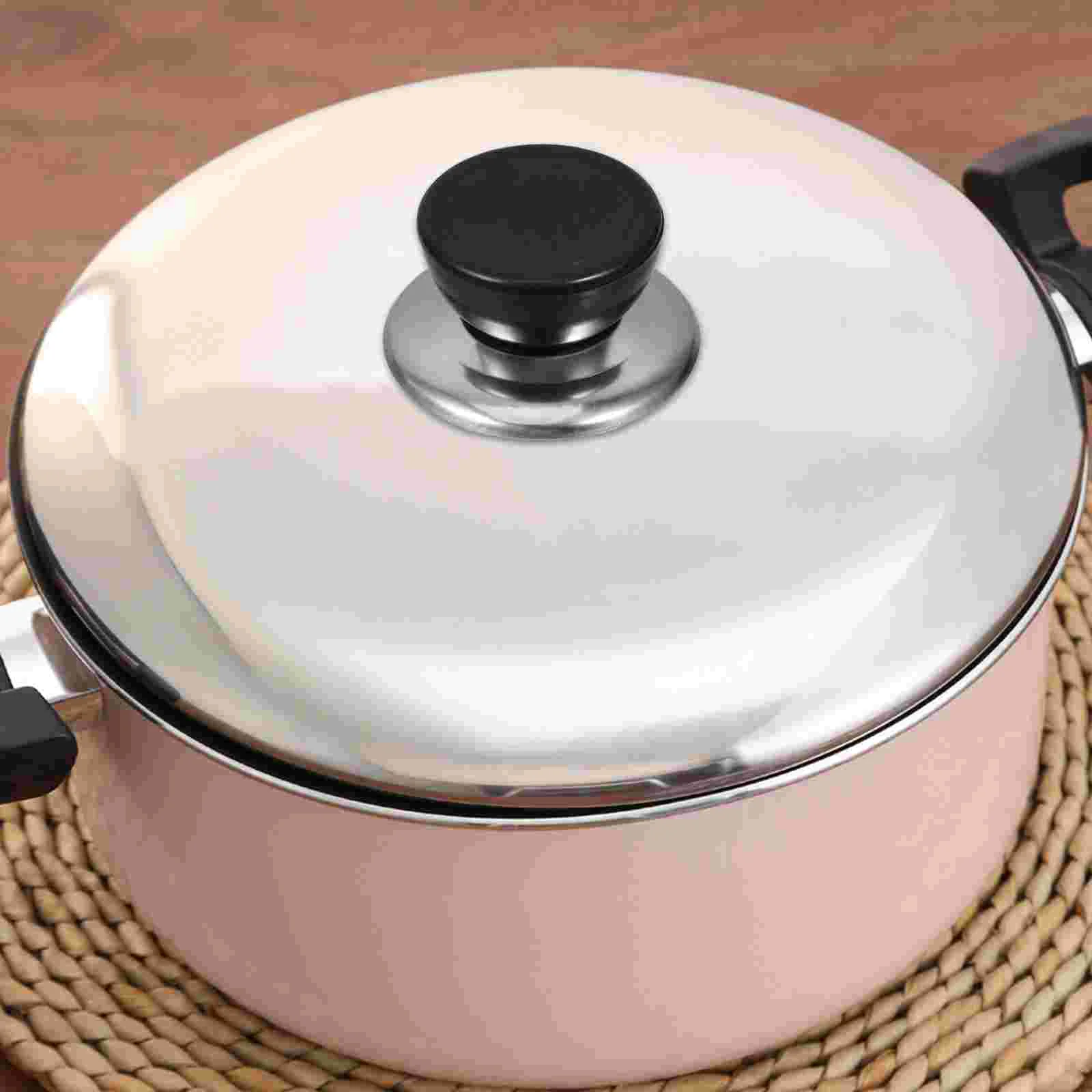 4 Uds botón de tapa perilla de olla manijas de repuesto para ollas sartenes vidrio resistente al calor