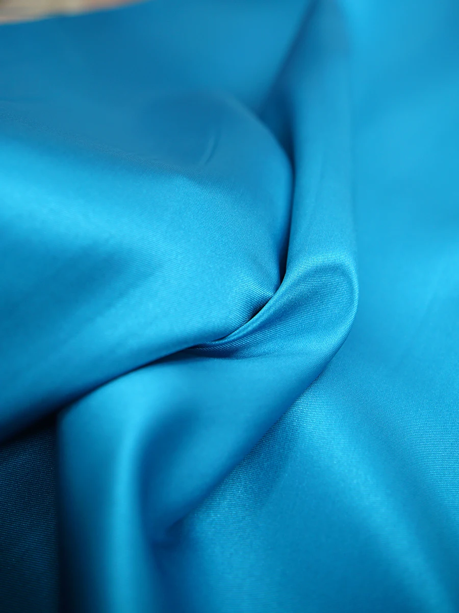 Nuevo Nueva sarga satinada Mikado tela brillante satén grueso DIY boda cheongsam vestido de noche telas para coser