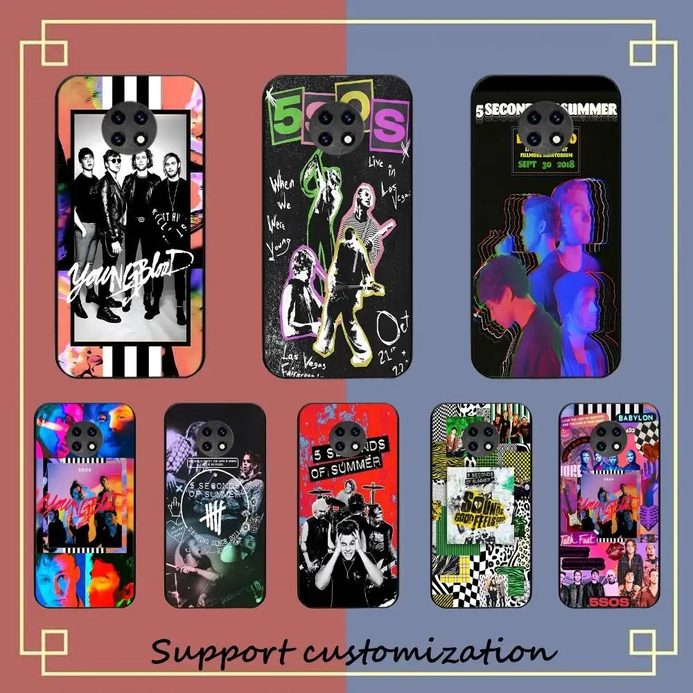 Чехол для телефона Seconds-Summers-5SOS для Redmi Note 4 X 5 A 6 7 8 T 9 9S 10 11 11S 11Epro Poco M3 Pro