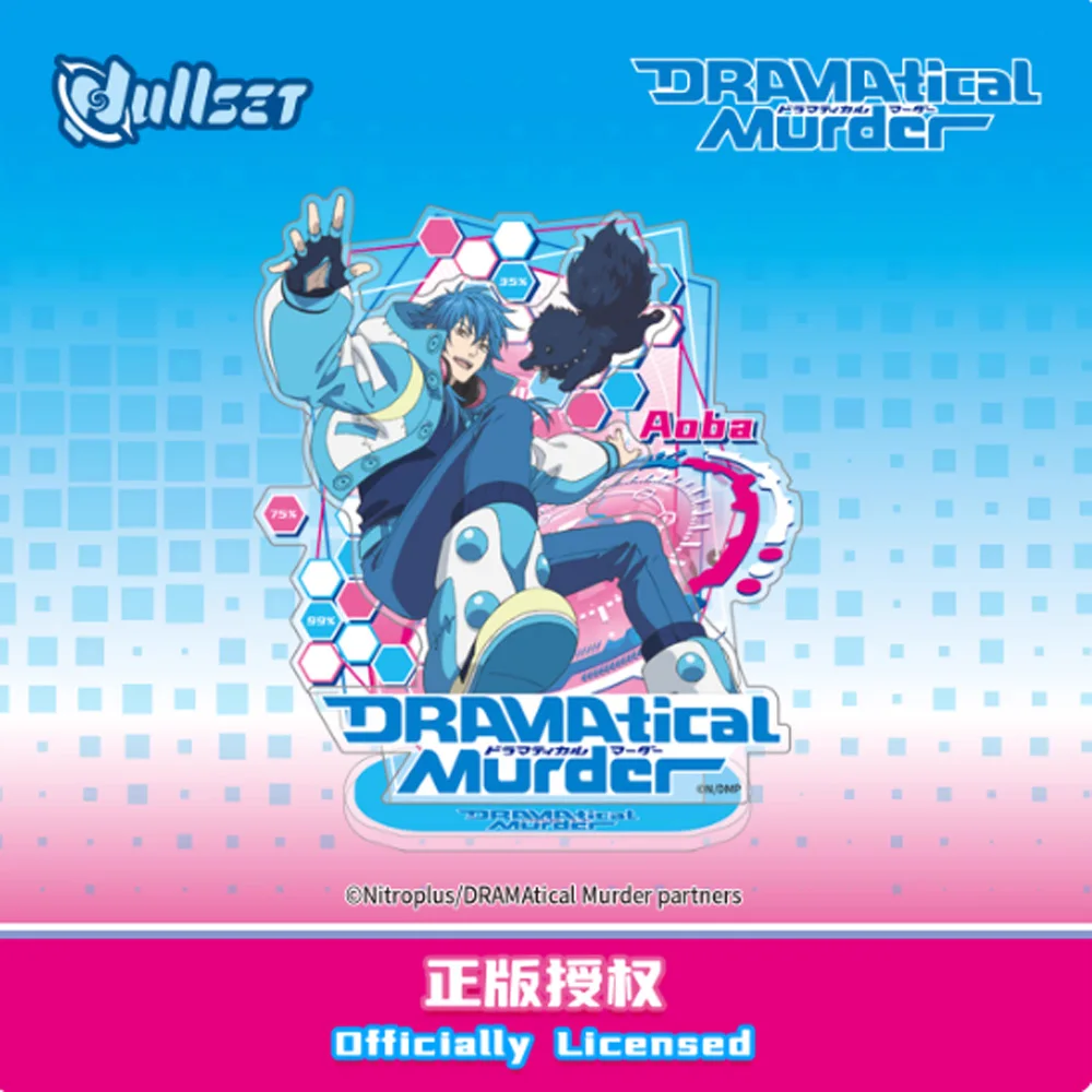 جديد حقيقي Nullset القسط الثاني Dmmd القتل الدرامي الاكريليك الواقف أنيمي البضائع Kujaku Aoba Noiz واضح المنك