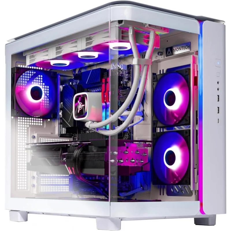 PC de Escritorio para Juegos King 95, Ryzen 7 9700X 3.8 GHz (5.5GHz Turbo Boost), RX 9070 16GB GDDR6, SSD NVMe Gen4 de 1TB, 16GB D