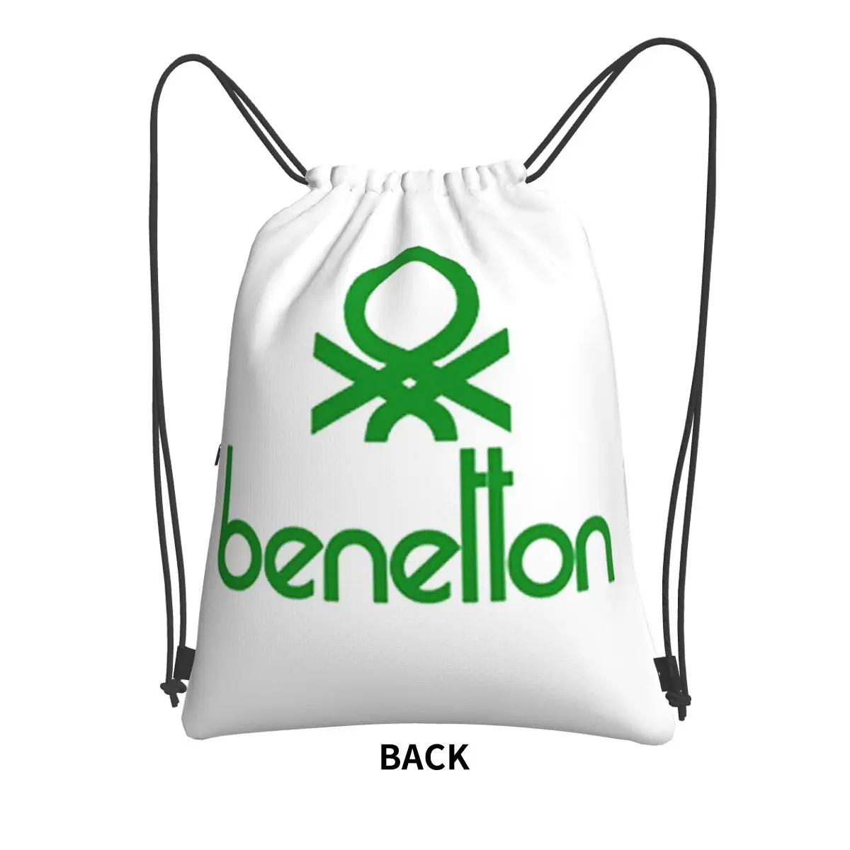 United Colors Of Benetton Backpacks Portable Drawstring Bundle Pocket Sports Bag Book Bags for Man Woman School view 2