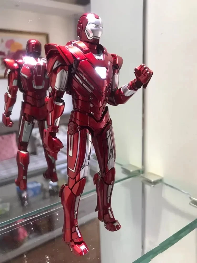 

Mk33 Mk30 Iron Man Marvel The Avengers 1/12 Alloy Figure Cs Centurion Movable Luminous Soldier Toys Collect Cartoon Decor Gift