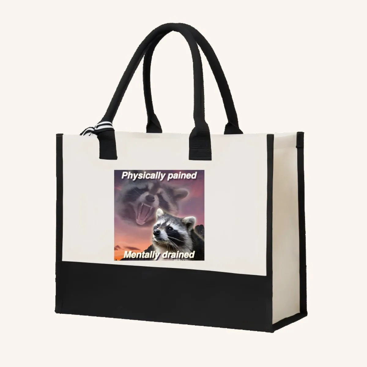 ألم جسديًا عقلياً 2026 وصول جديد موضة ممارسة واسعة قابلة لإعادة الاستخدام حمل حقيبة نمط طباعة 2 طن #4