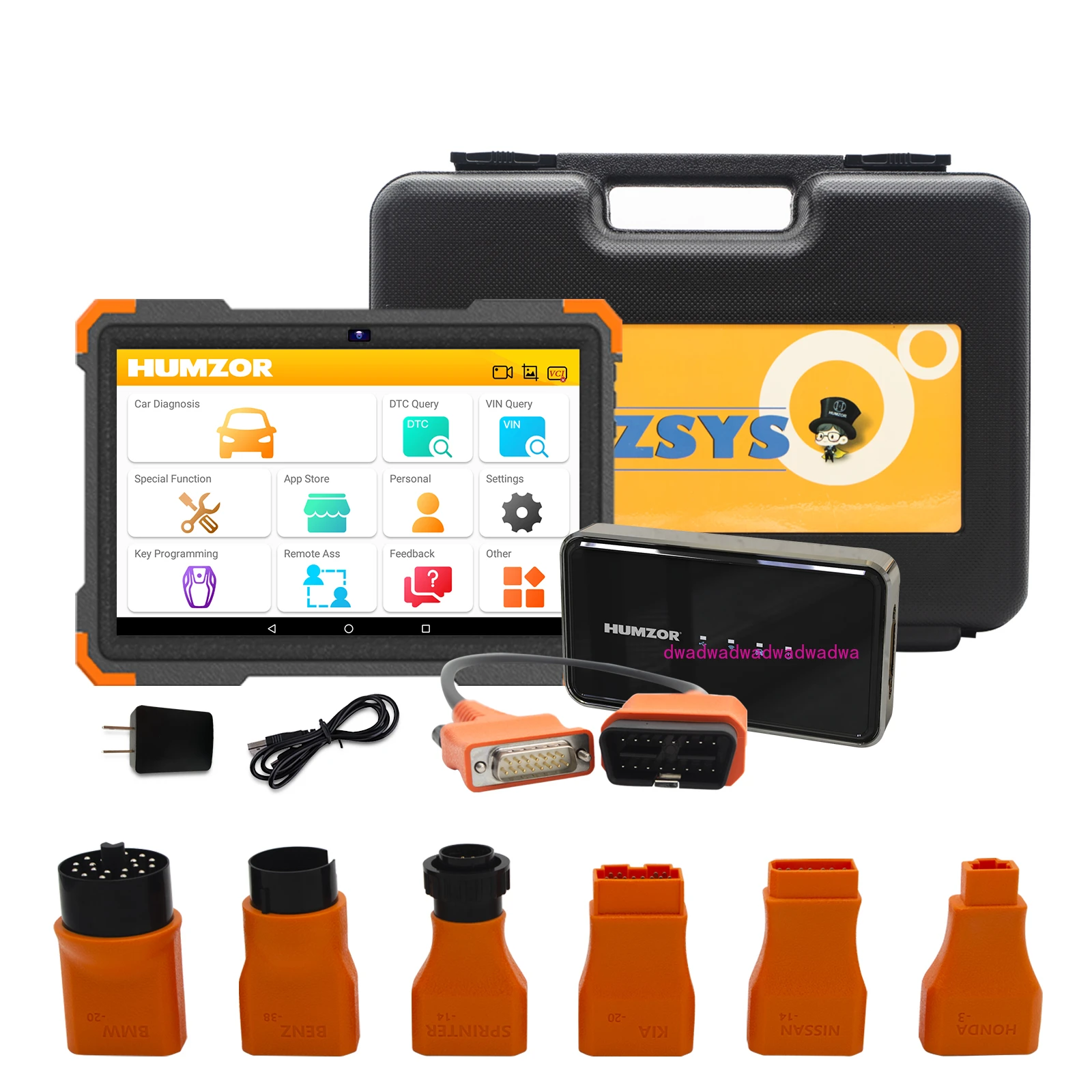 HUMZOR NEXZSYS NS366S Tablet Full System Diagnosic Tool