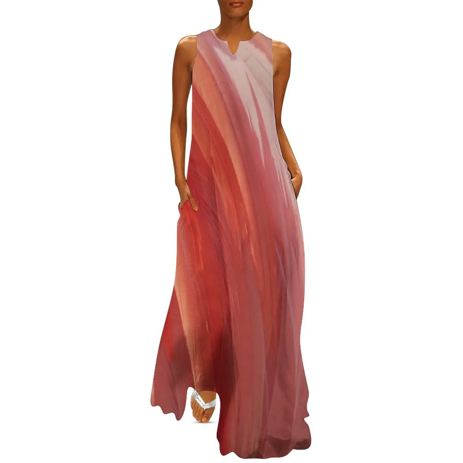 

Flamingo #12 Long Dress Aesthetic clothing summer dresses Dress