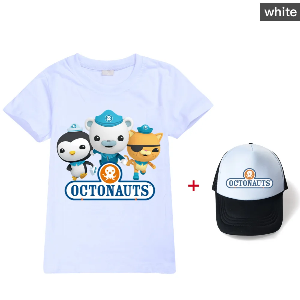 Kids Tshirt Boys Girls The Octonauts T Shirt Cotton Kwazii Summer Short Sleeve Clothes Tracksuit Outfits Children Birthday Gift