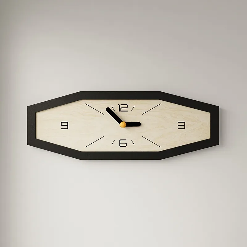 Japanese Clock 2025 New Wall Clock for Living Room Modern Simple Atmosphere Creative High-End Wall Clock