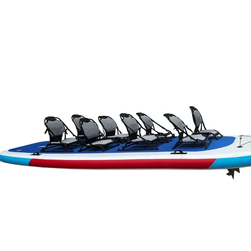 Multi-person, 8 to 10 people can ride, strong load-bearing capacity, inflatable boat