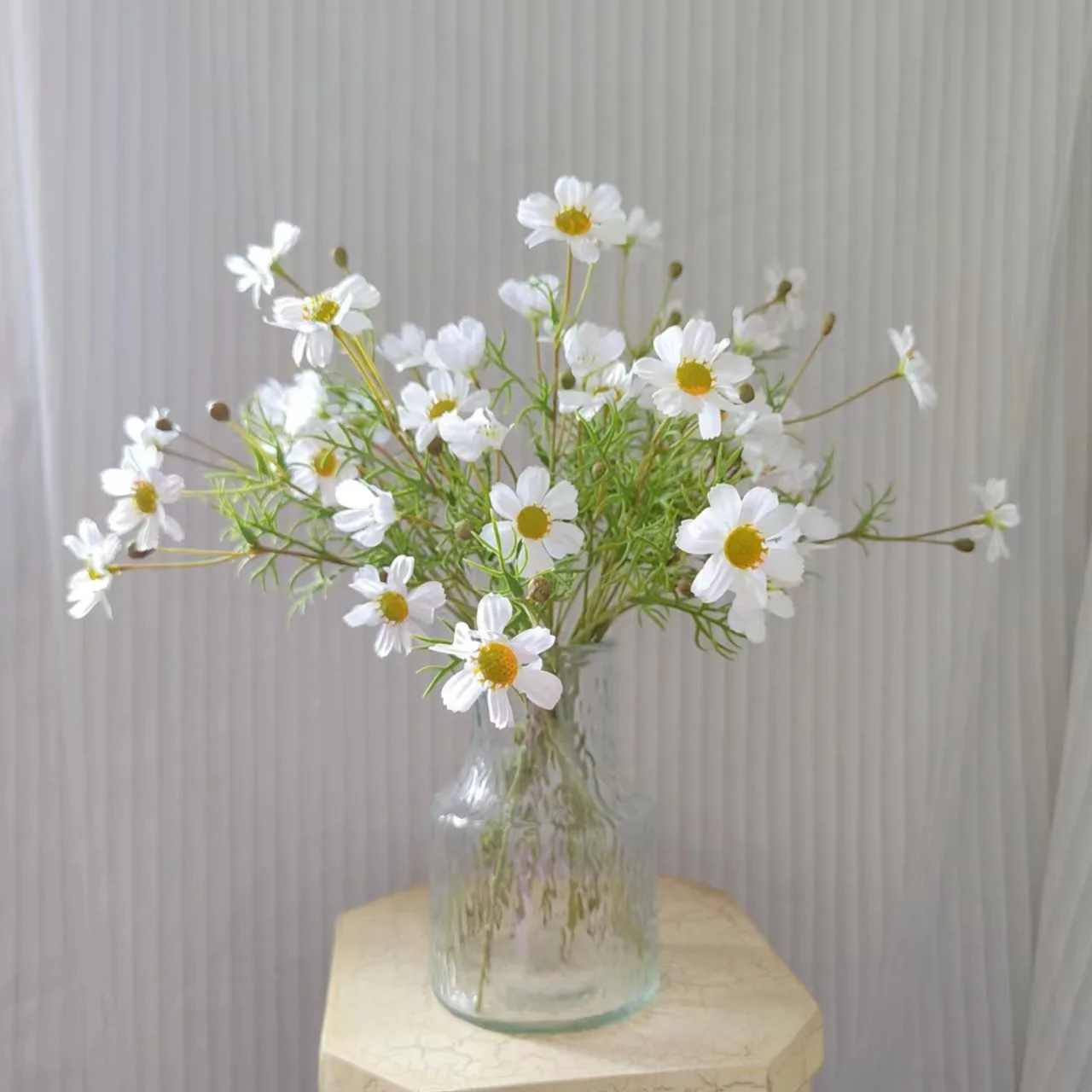 

10 шт. Искусственные шелковые цветы Космос для домашнего декора, дикие хризантемы, свадебный букет, украшение для вечеринок, цветочные композиции