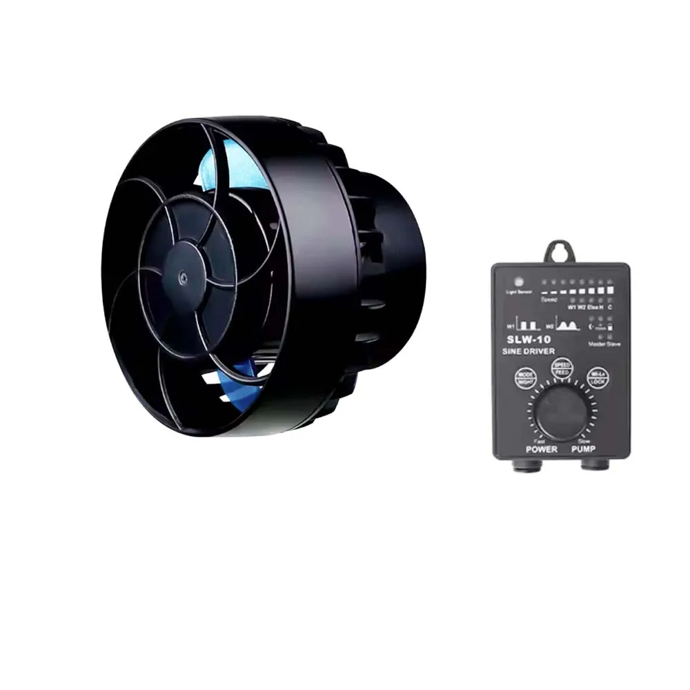 

Приложение Jecod SLW серии WIFi с ручным управлением, постоянный совместимый аквариумный волновой насос SINE для пресноводных и соленых рыб