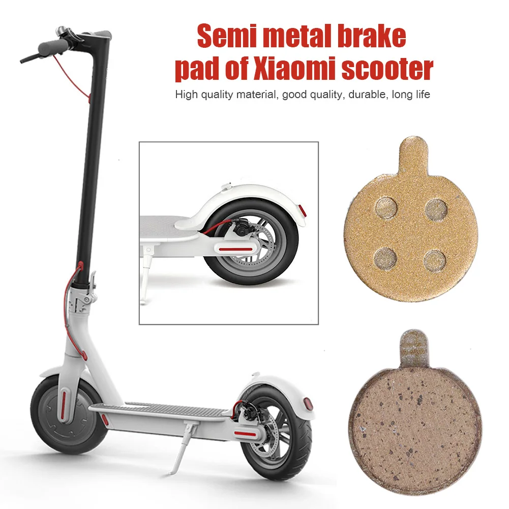 Plaquettes de friction en métal M365 Pro, accessoires pour trottinette, plaquettes de friction résistantes à l'usure pour trottinette électrique