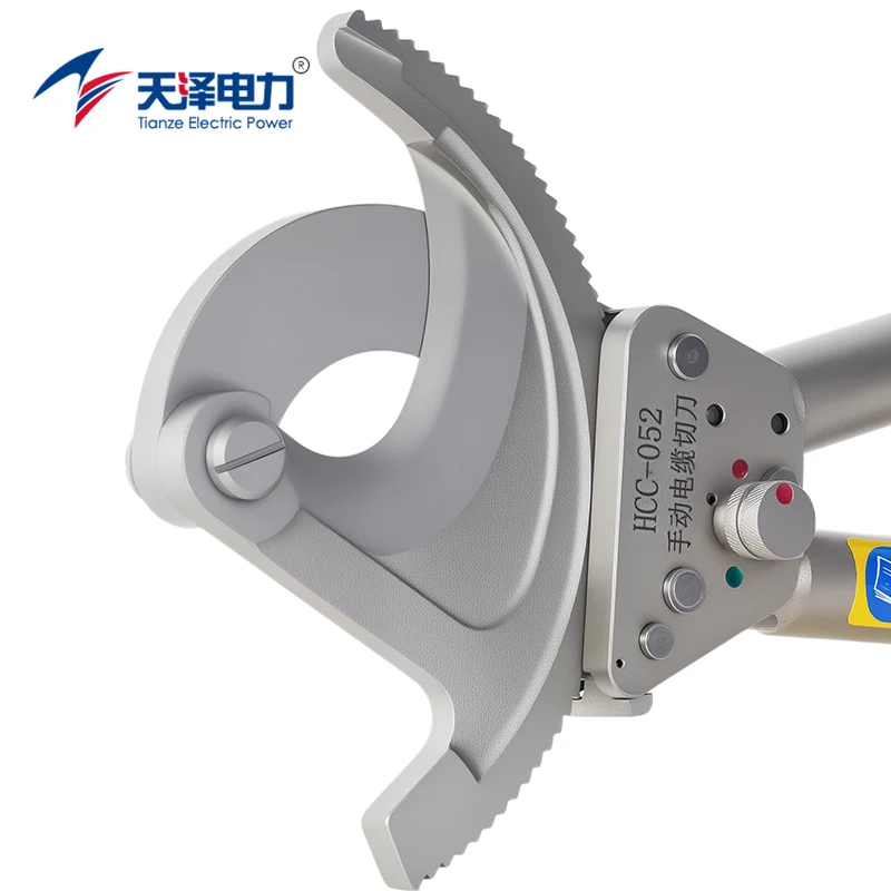 HCC-052 Manual Ratchet Wire Cutter Industrial & DIY Grade Mechanical Cutting Tool with OEM & ODM Customization Support