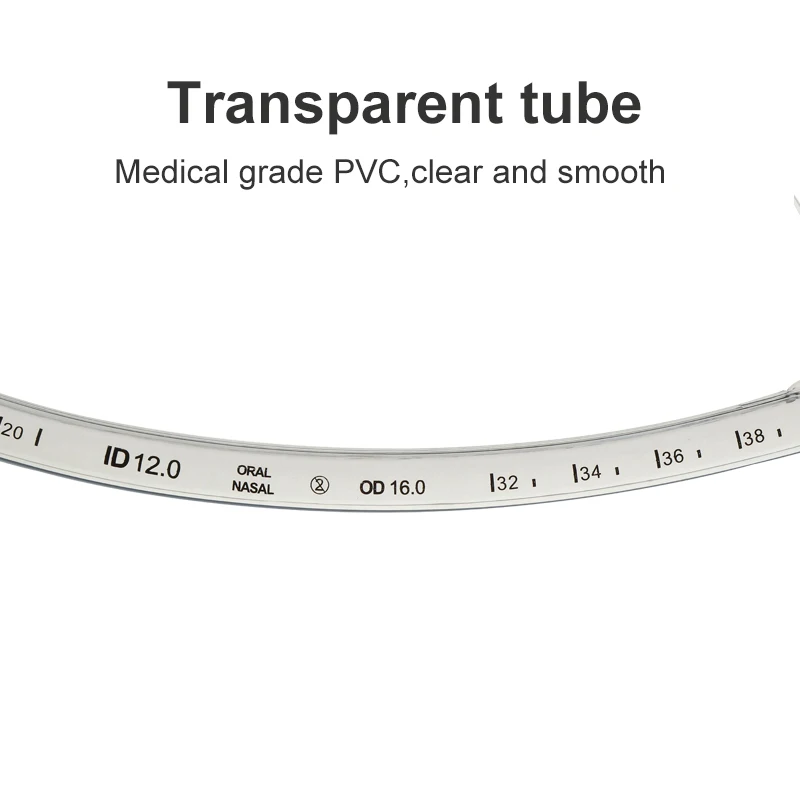 Califed Endotracheal Tube Disposable PVC Sterile Oral Nasal Endotracheal Tube All Sizes Tracheal Tube with Cuff Wholesale