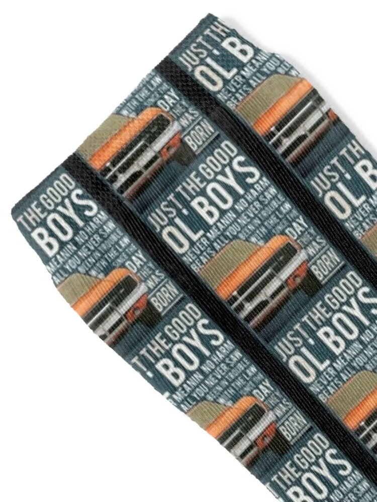Dukes Of Hazzard Vintage Design Socks gifts FASHION gym set Designer Man Socks Women's
