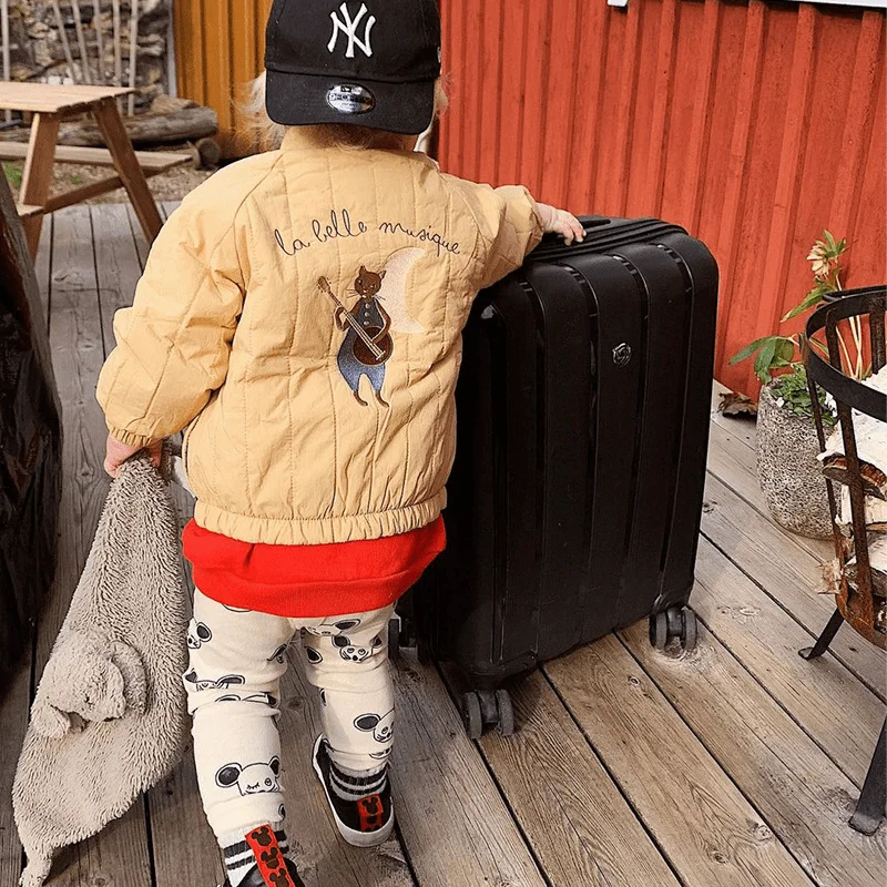 طفل الصوف داخل سترة التطريز ، الرضع طفل معطف الطفل ، سميكة الدافئة أبلى ، ملابس الطفل ، سستة ، الشتاء ، 2-10Y