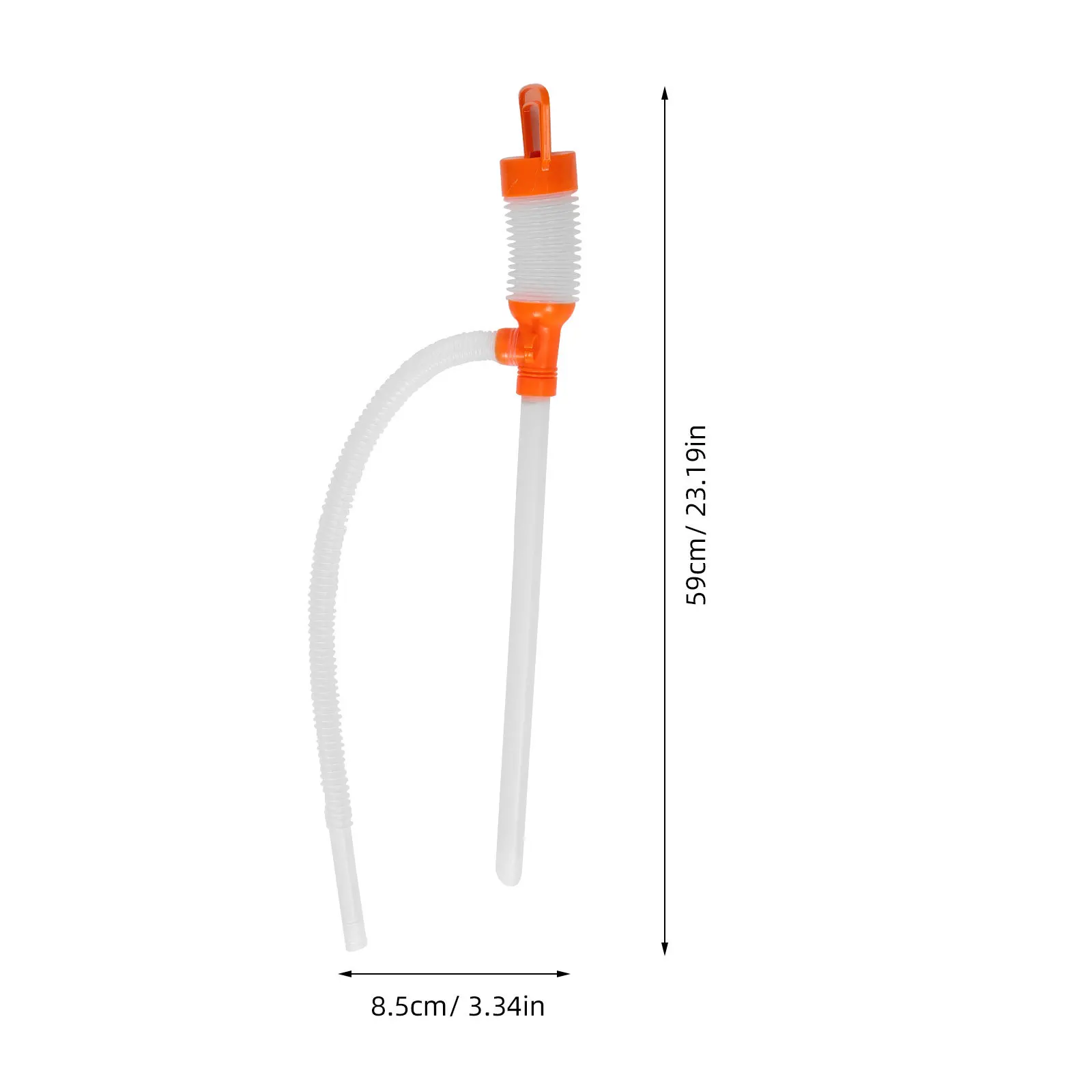 مضخة استخراج الزيت اليدوية التي تعمل يدويًا لنقل الوقود ومضخة سيفون شديدة التحمل لنقل السوائل للديزل للسيارات #3