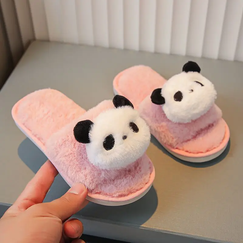 Lightweight Premium Cartoon Kids Slippers Parent Child Non Slip Bestseller Cotton Shoes for Indoor Use New Design Home