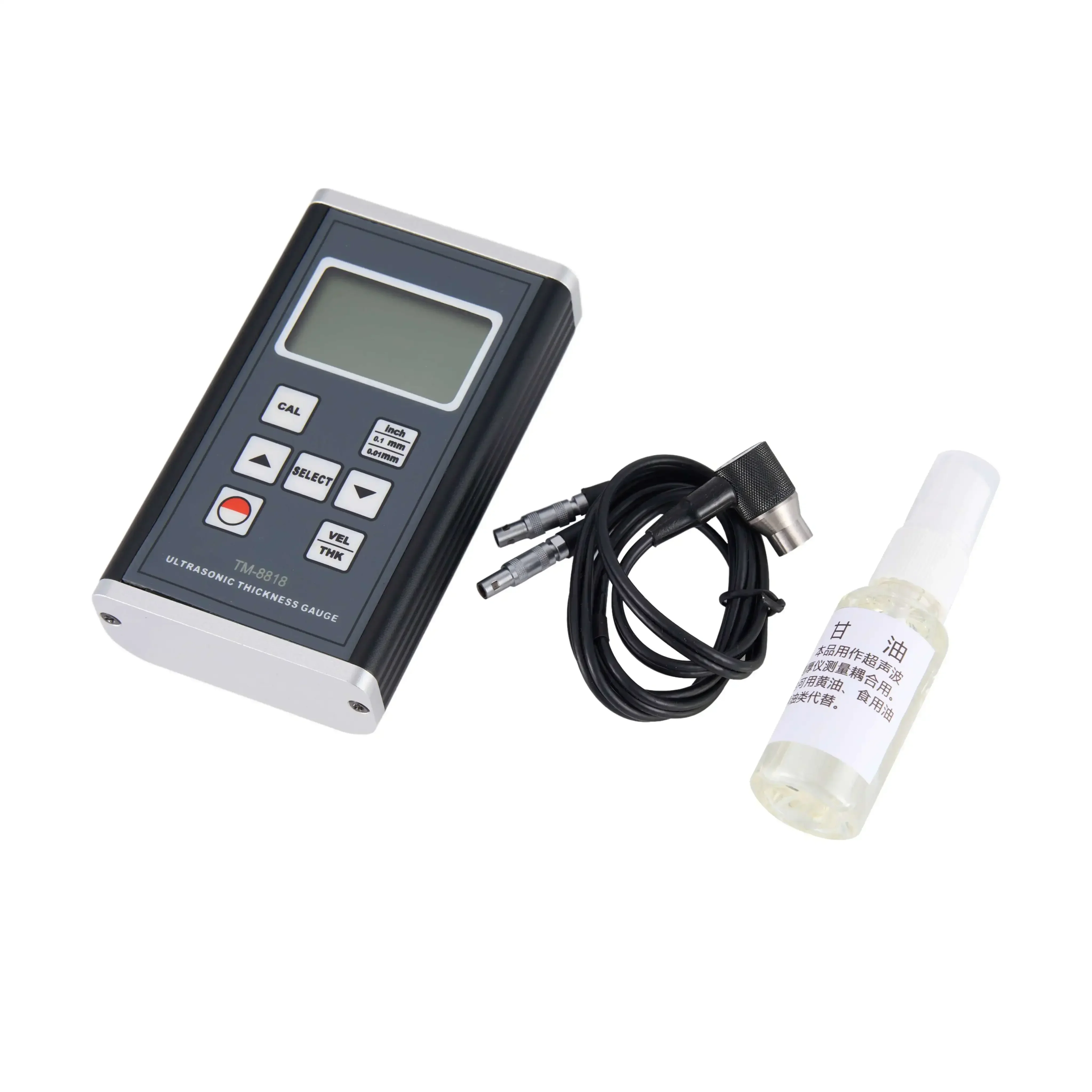 

TM-1240 Ultrasonic Thickness Meter Laboratory Testing Equipment Through-coating Portable Intelligent