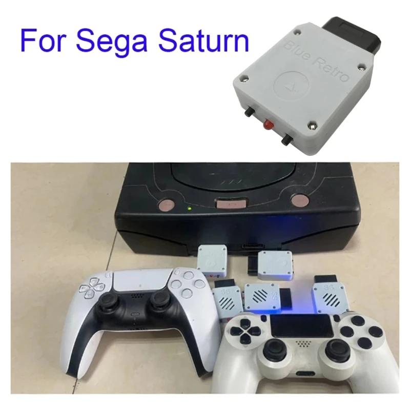 Controller Mini Adapter Wireless Handle Bluetooth-compatible Converter Transmitter for Sega Saturn Plug-and-Play DropShipping