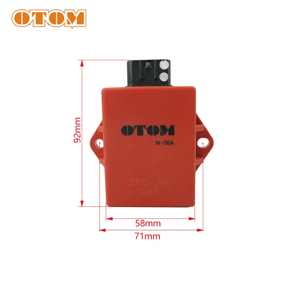 OTOM Motorcycle Unlimited Speed Igniter Engine Modified CDI Ignition Device For ZONGSHEN NC250 Off-road Motocross Dirt Bike Part