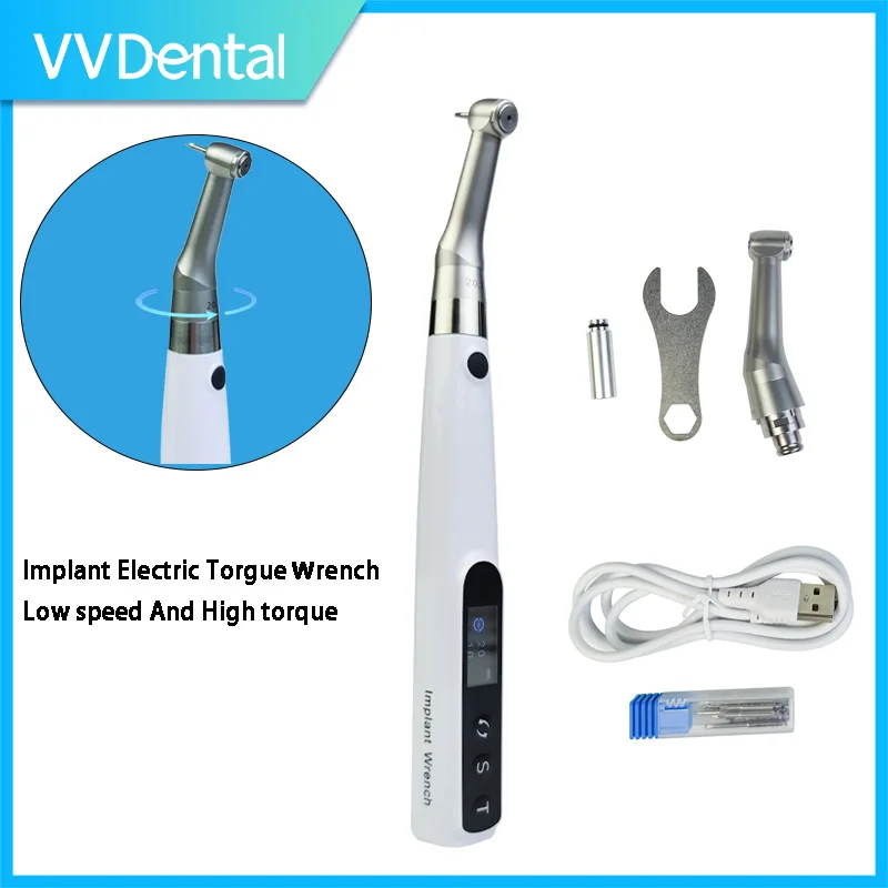 VVDental Implant Electric Torque Wrench Accurate Implantation Efficient Digital Display Screen Precise And Controllable Torque