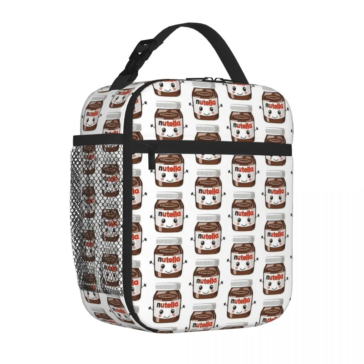 Nutella Cutie Insulated Lunch Bags Leakproof Reusable Thermal Bag Tote Lunch Box Work Outdoor Men Women