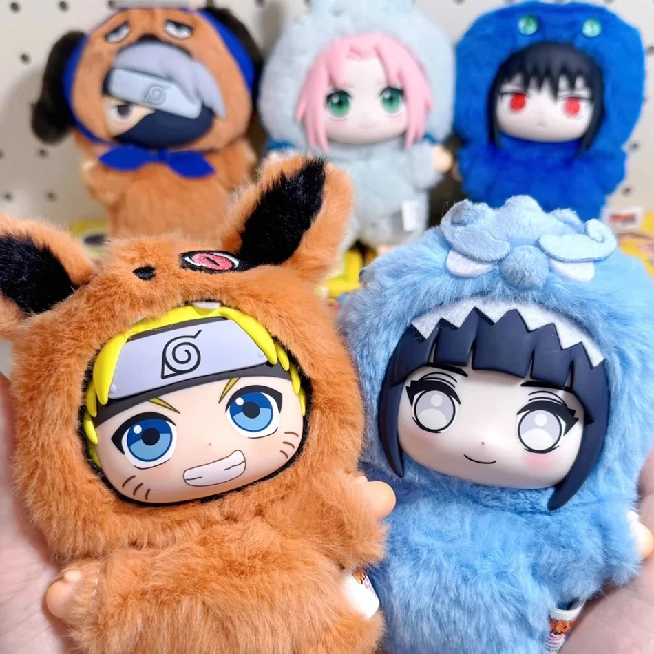 กล่องสุ่มตุ๊กตาอนิเมะนารูโตะน่ารัก ชุดปาร์ตี้สัตว์ร้าย ชิปปูเด็น ซีรีส์ปาร์ตี้สัตว์ร้าย ตุ๊กตาลึกลับ ของเล่นตุ๊กตาน่ารัก จี้กระเป๋า ของขวัญเซอร์ไพรส์