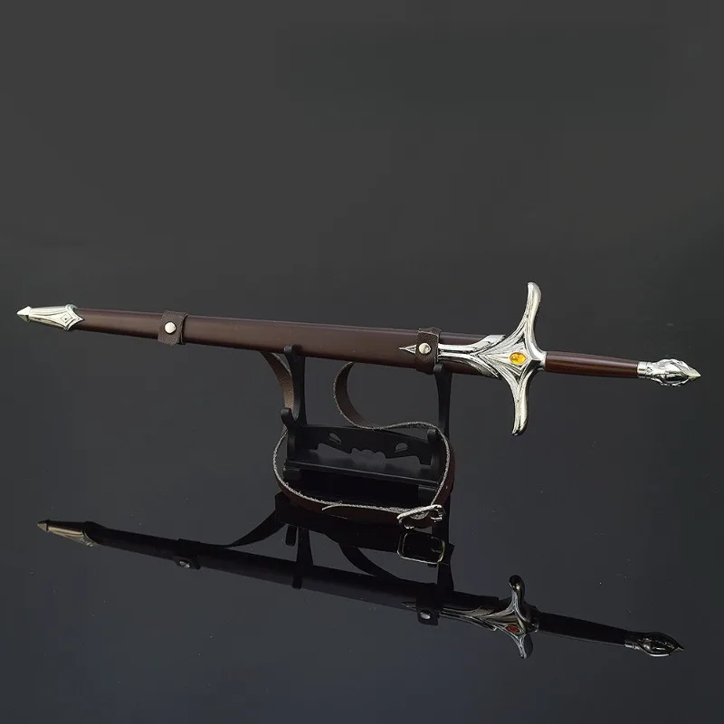 Nuovo 30 centimetri Galadriel Spada Modello Anime Modello Ornamenti Collezione Squisito Portachiavi Periferiche Artigianato Regali Di Compleanno Giocattoli Per Bambini