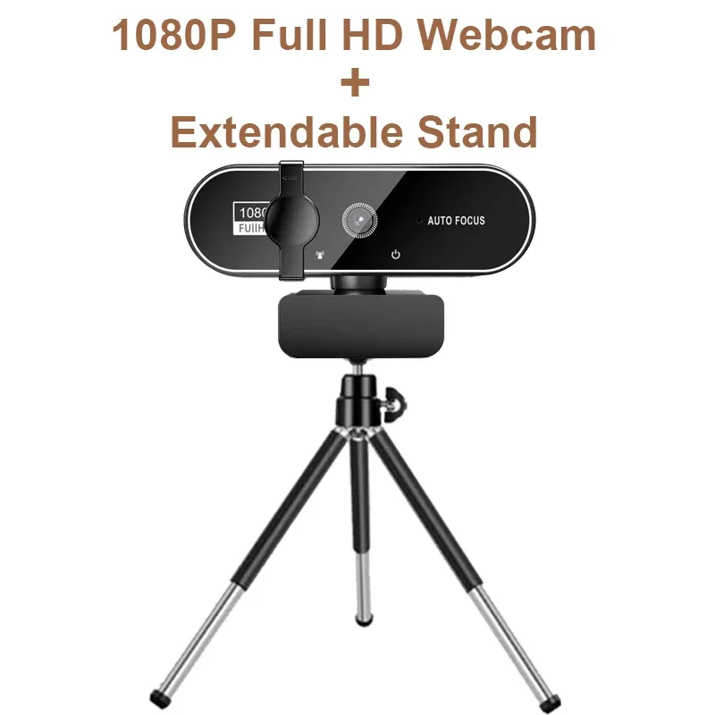 4K 2K 1080P Autofokus Webcam Full HD Kamera Web Cam für Laptop PC Windows IOS PS5 mit Mikrofon Videoanrufe Gamer Live Show