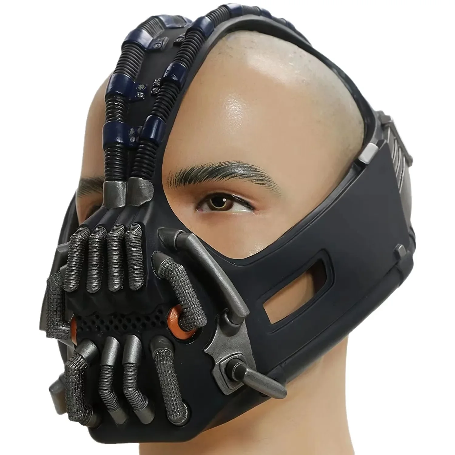 Bane masque Cosplay masque le chevalier noir Cosplay adulte luxe accessoire ligue des légendes Halloween Mas fête adulte casque